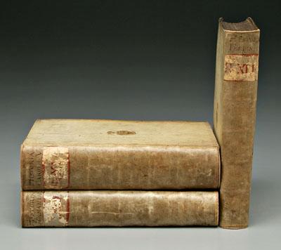 Three-volume 1574 German history: Germaniae