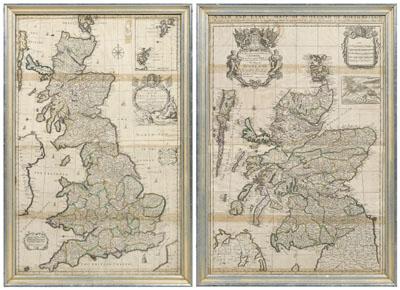 Two Overton British maps Henry 91a88