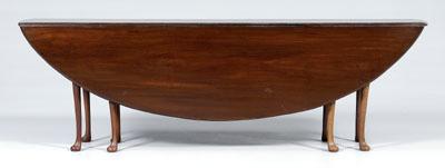 Queen Anne style wake table, mahogany