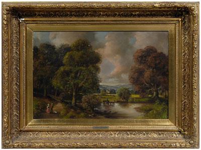 19th century British School painting  91a9f