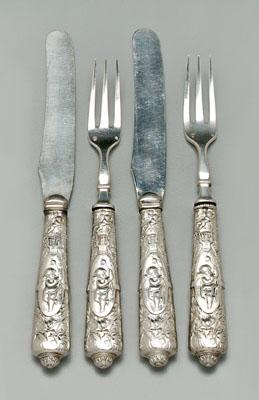 French silver flatware hollow 91af1