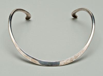 Danish torque sterling necklace  91b27