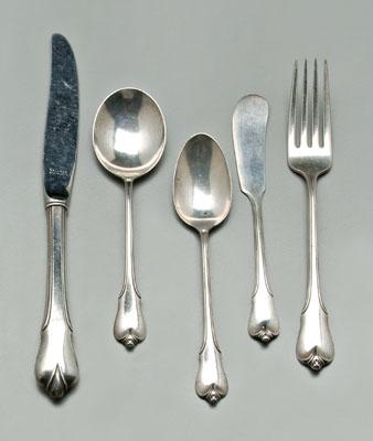 Wallace Grand Colonial sterling flatware,