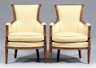 Pair French directoire berg&egrave;re