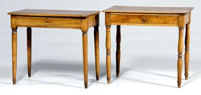 Two similar French campaign tables  91b44