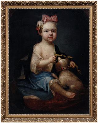 18th century portrait of child  91ba9