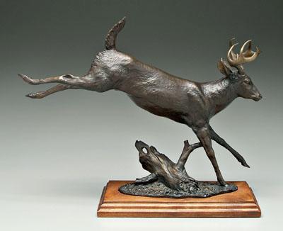 William H. Turner patinated bronze