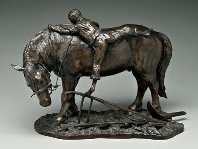William Turner patinated bronze (Virginia,