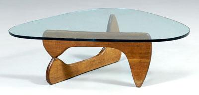 Noguchi-designed coffee table,