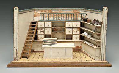 German miniature grocery shop,