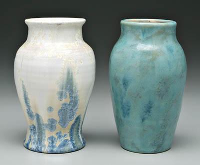 Two Pisgah Forest vases one with 91848
