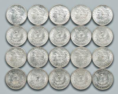 Twenty BU 1902 O silver dollars  9188c