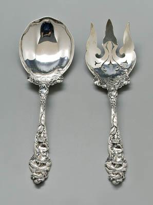 Les Six Fleurs sterling flatware  91896