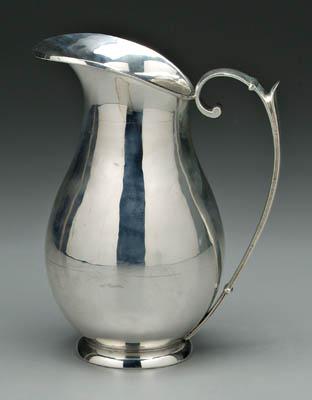 Danish style sterling pitcher  918ad