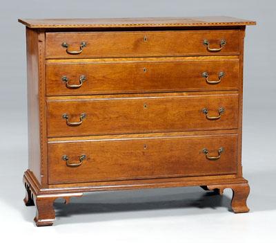 New England Federal inlaid chest  91904