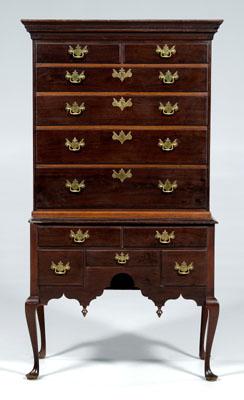 Rhode Island Queen Anne high chest  91912