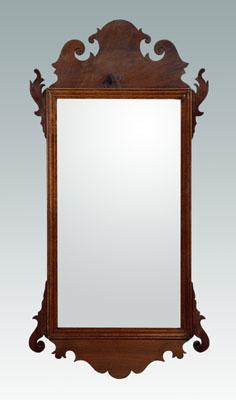Chippendale style mahogany mirror  91915