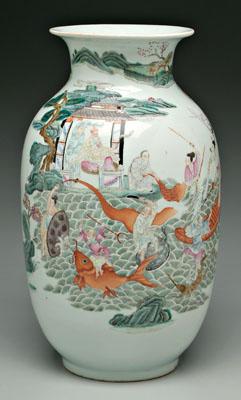 Chinese famille rose vase two 91921