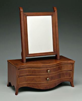 Inlaid Hepplewhite dressing stand  9192b