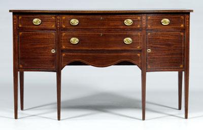 Federal style inlaid sideboard  91943