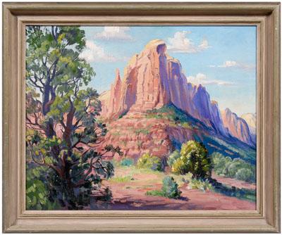 Ethel Irene Blandin painting Colorado Arizona  9194e