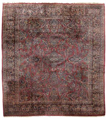 Room size Sarouk rug repeating 9195b