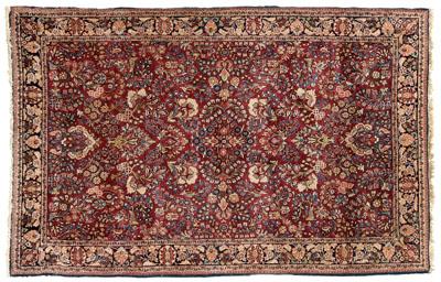 Sarouk rug typical floral designs 9195d