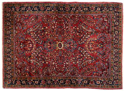 Heavy full pile Sarouk rug 1920s 91966