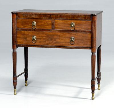 New York Federal mahogany server,