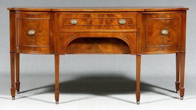 Hepplewhite inlaid mahogany sideboard  91df6