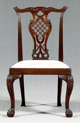 Chippendale carved side chair  91e00