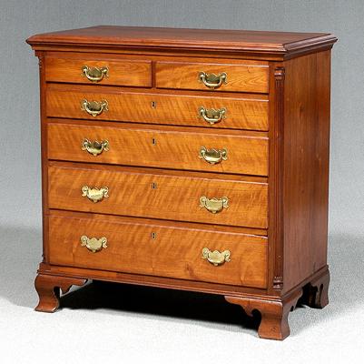 Pennsylvania Chippendale chest  91e4d