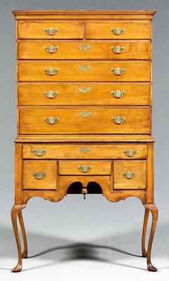 Rhode Island Queen Anne high chest,