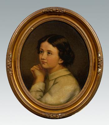 19th century American School portrait  91e61