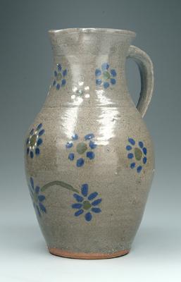 B B Craig stoneware pitcher  91e9e