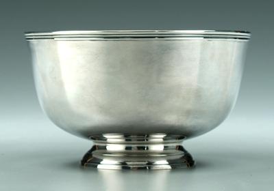 Tiffany sterling silver bowl, round,