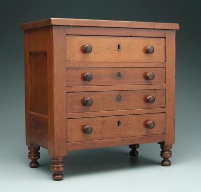 Cherry miniature chest of drawers  91f2a