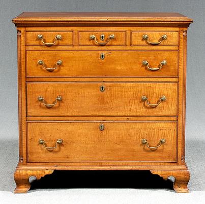 Pennsylvania Chippendale chest,