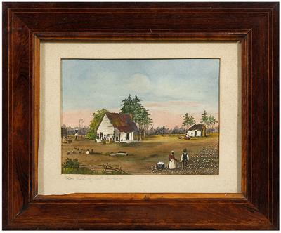 Southern watercolor, E. McIntire, Southern