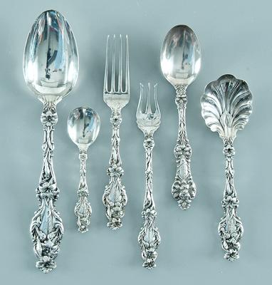 Lily by Whiting sterling flatware  91fc5