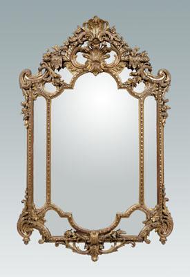 Italian Baroque style mirror carved 91ce2