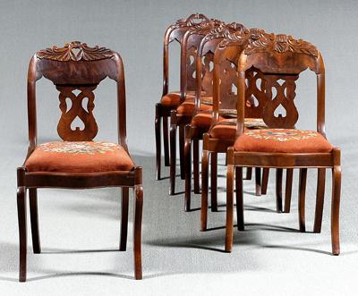 Set of six Thomas Day side chairs  91d20