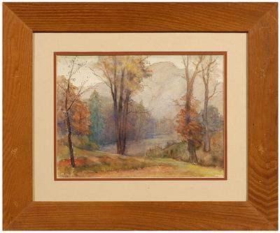 Watercolor John Sylvan Brown Tryon 91d26