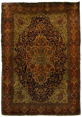 Ferahan Sarouk rug, 4 ft. 4 in.