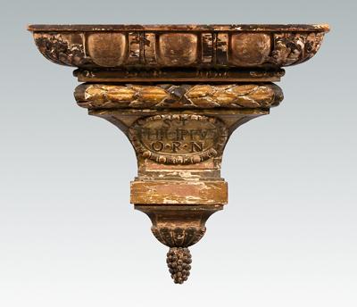 Continental 18th century bracket,