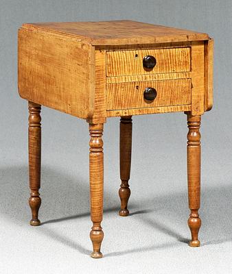 Sheraton tiger maple Pembroke table  91d7f