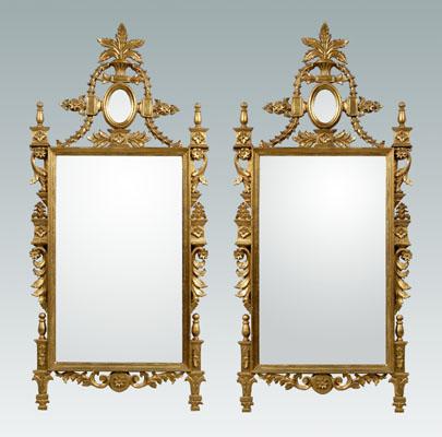 Pair Italian mirrors Italian neoclassical 92193