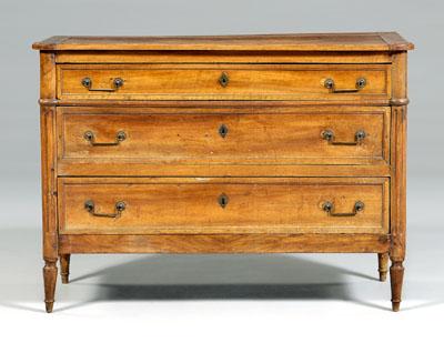 Provincial Louis XVI commode fruitwood 9219a