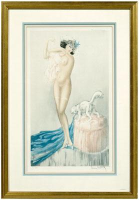 Louis Icart etching French 1888 1950  921b3