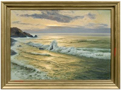 European marine painting coastal 921c8